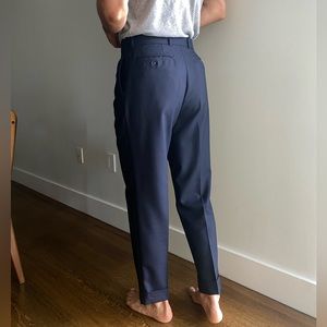 OFFICINE GENERALE
Navy Hugo pants italian fresco wool